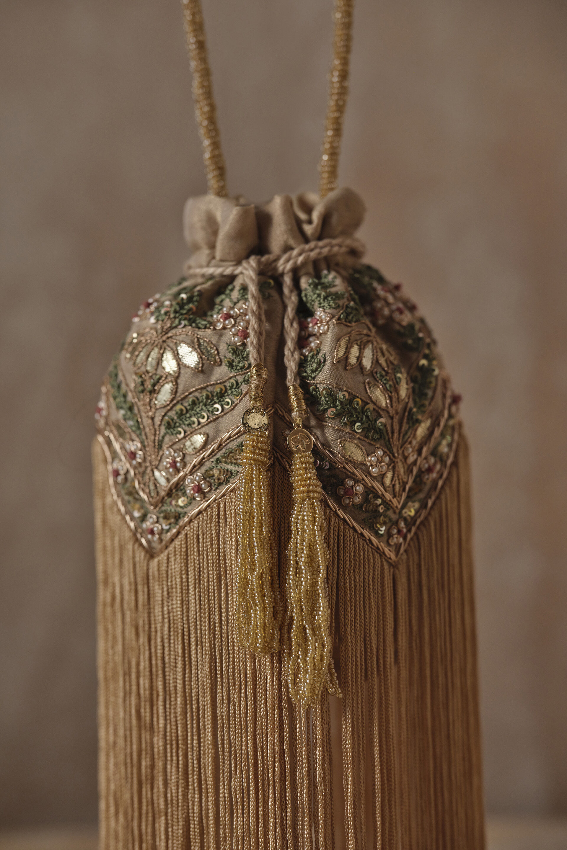 Song of the Wilderness Fringe Sack - Verdin Gold, , image 3